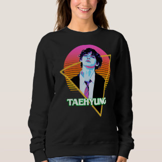 Taehuyngg  Vintage Retro Sunset Kpop Music Sweatshirt