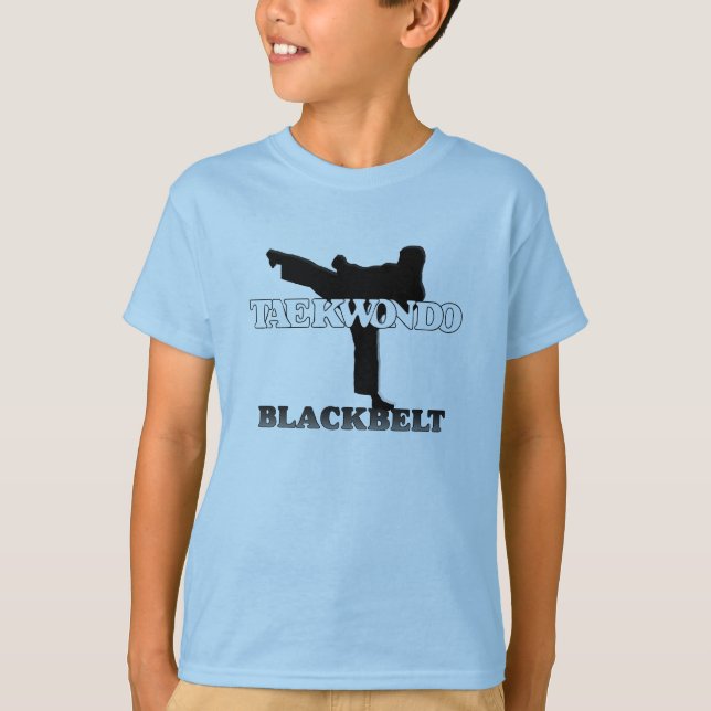 Taekwondo Black Belt T-Shirt (Front)