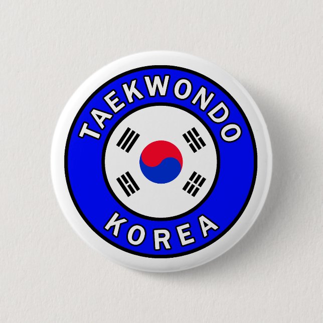 Taekwondo button (Front)