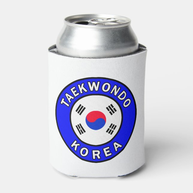 Taekwondo Can Cooler (Can Front)
