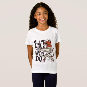 Taekwondo Cat T-Shirt