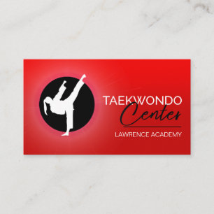 Taekwondo Centre Business Card
