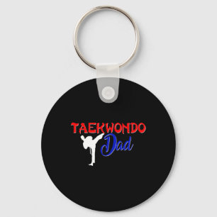 Taekwondo Dad Shirt Tae Kwon Do Martial Arts Fathe Key Ring
