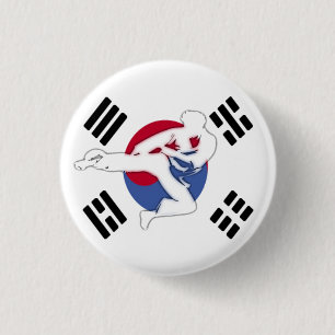 Taekwondo Flyer Button