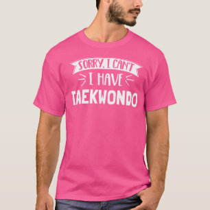 Taekwondo For Girls Women Boys Men T-Shirt