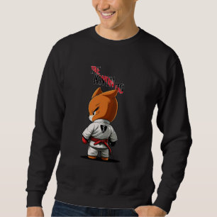 Taekwondo Fox - Funny Korean Martial Arts Sweatshirt