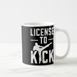 Taekwondo Girls Kids Karate Martial Arts Coffee Mug