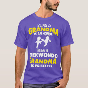 Taekwondo Grandma Funny Martial Arts Lover T-Shirt