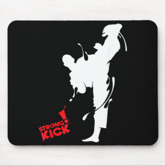 Taekwondo Instructor Martial Arts Karate Fighter Mouse Pad