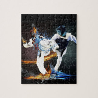 taekwondo jigsaw puzzle