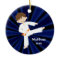 Taekwondo Karate Orange Belt Boy Personalised