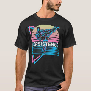 Taekwondo Karate Retro Persistence T-Shirt