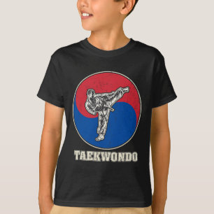 Taekwondo Kickboxing Karate Martial Art Training A T-Shirt