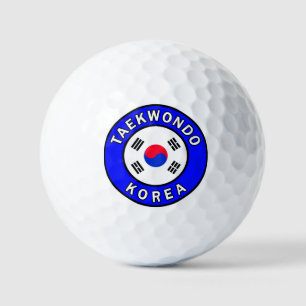 Taekwondo Korea Golf Balls