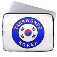 Taekwondo laptop sleeve