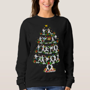 Taekwondo Lover Xmas Lighting Taekwondo Christmas  Sweatshirt