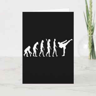 Taekwondo Mma Evolution Judo Kung Fu Tkw Kickboxin Card