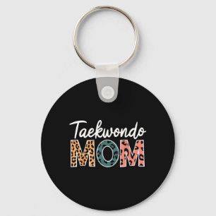 Taekwondo Mum Proud Martial Arts Family Mothers Key Ring