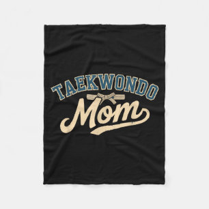 Taekwondo Mum T-Shirt10 Fleece Blanket