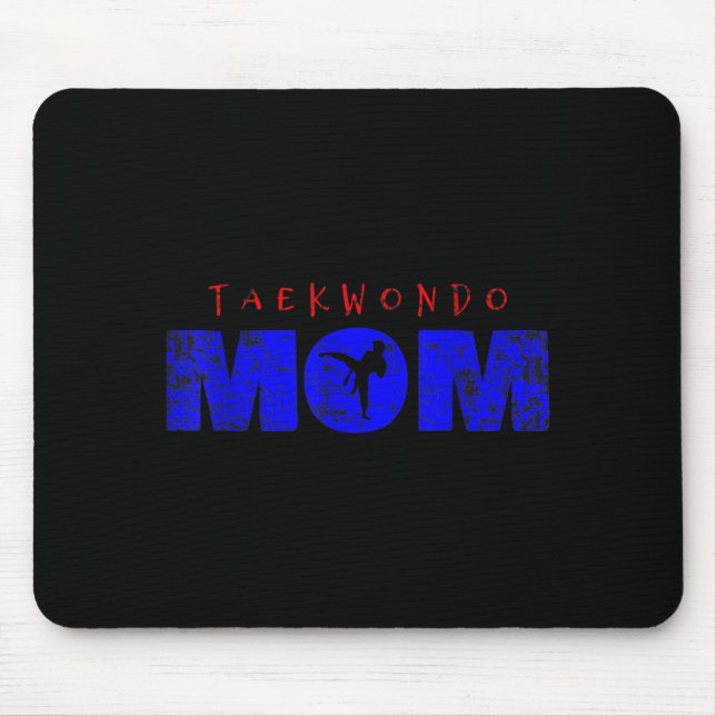 Taekwondo Mum Taekwondo Mouse Pad (Front)