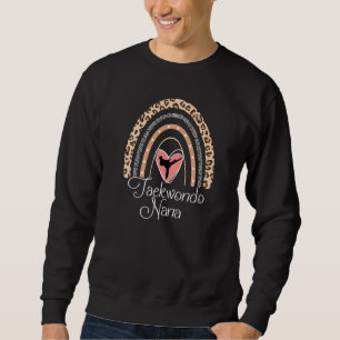 Taekwondo Nana Boho Rainbow Taekwondo Athlete Nan Sweatshirt