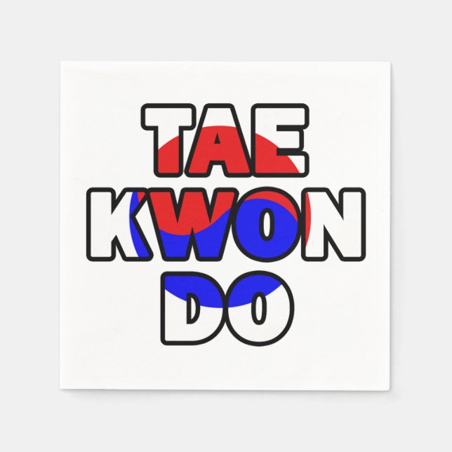 Taekwondo Napkin (Front)