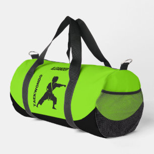 Taekwondo Player, Birthday Gift, Team Karate Duffle Bag