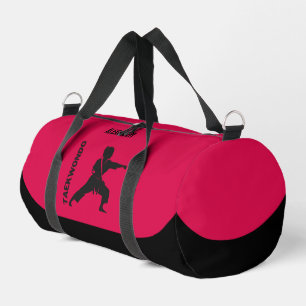 Taekwondo Player, Birthday Gift, Team Karate Duffle Bag