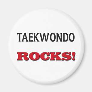 Taekwondo Rocks Magnet