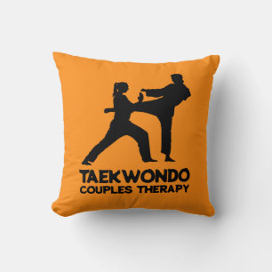 Taekwondo Sparring Couple's Therapy Cushion