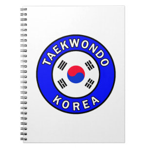 Taekwondo Spiral Notebook