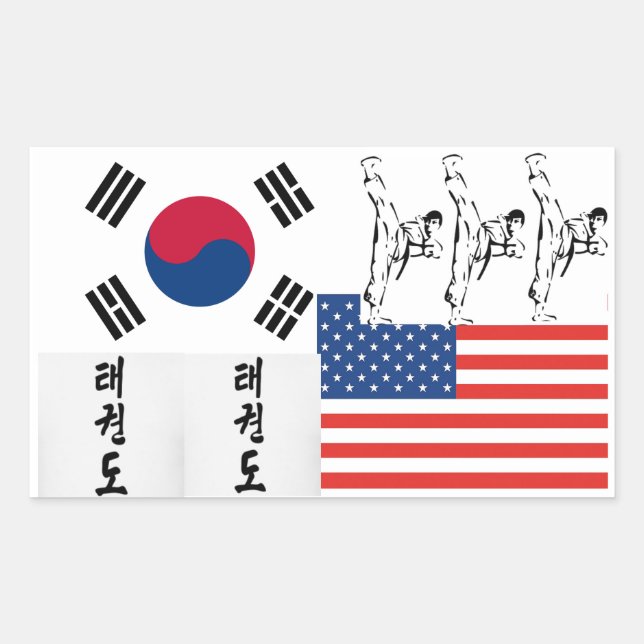 Taekwondo Sticker (Front)