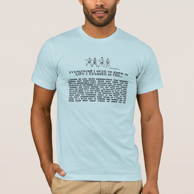 TAEKWONDO T-Shirt (Front)