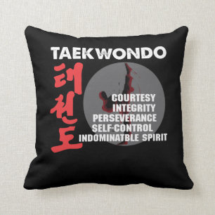 Taekwondo Tenets Martial Arts Tae kwon do Cushion