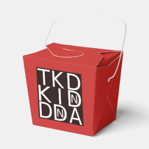 TAEKWONDO TKD KID DNA FAVOUR BOX