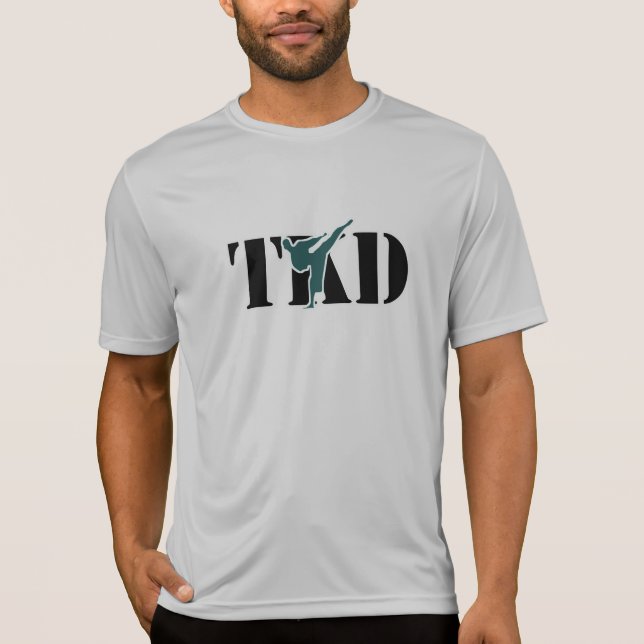 Taekwondo "TKD" Performance T-shirt (Front)