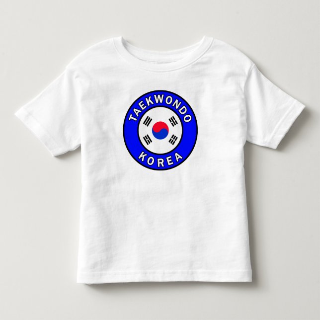 Taekwondo Toddler T-Shirt (Front)
