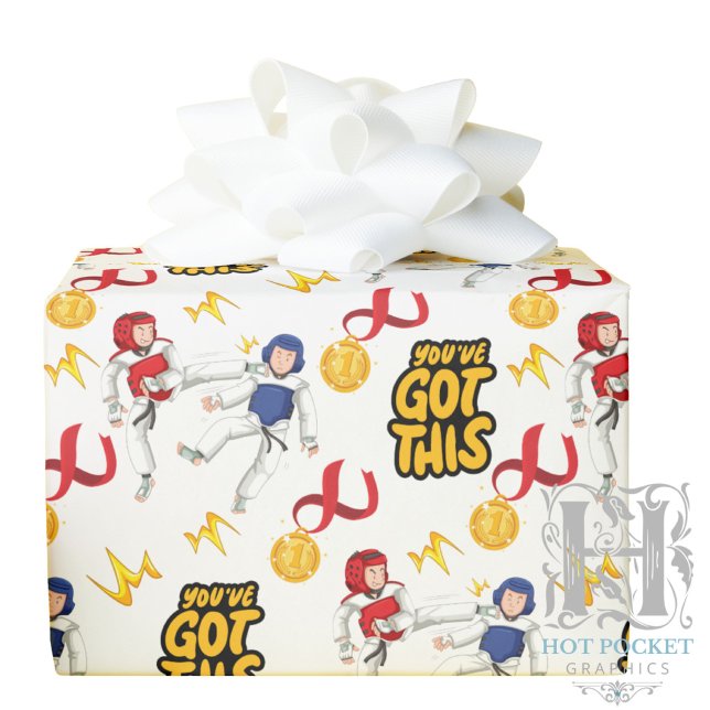 Taekwondo Wrapping Paper (Boys) (Creator Uploaded)