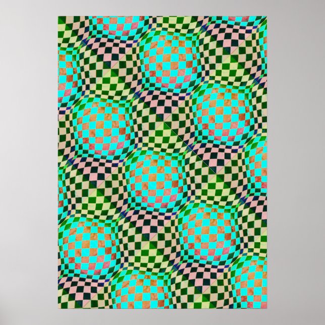 Taffi Op Art Bubblegum Poster (Front)
