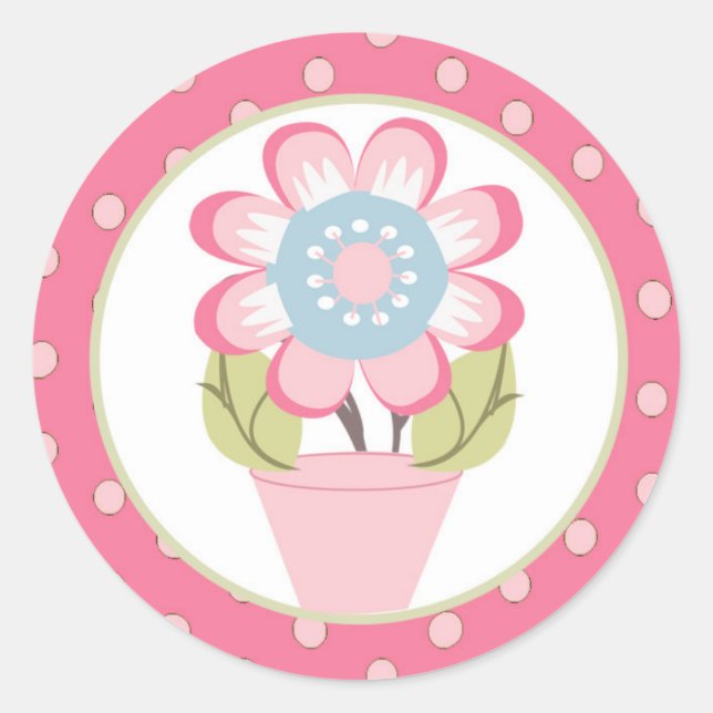 Taffy Butterfly 1.5 inch envelope sticker (Front)