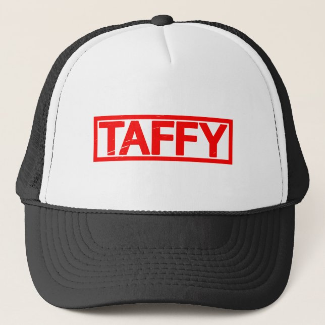 Taffy Stamp Trucker Hat (Front)