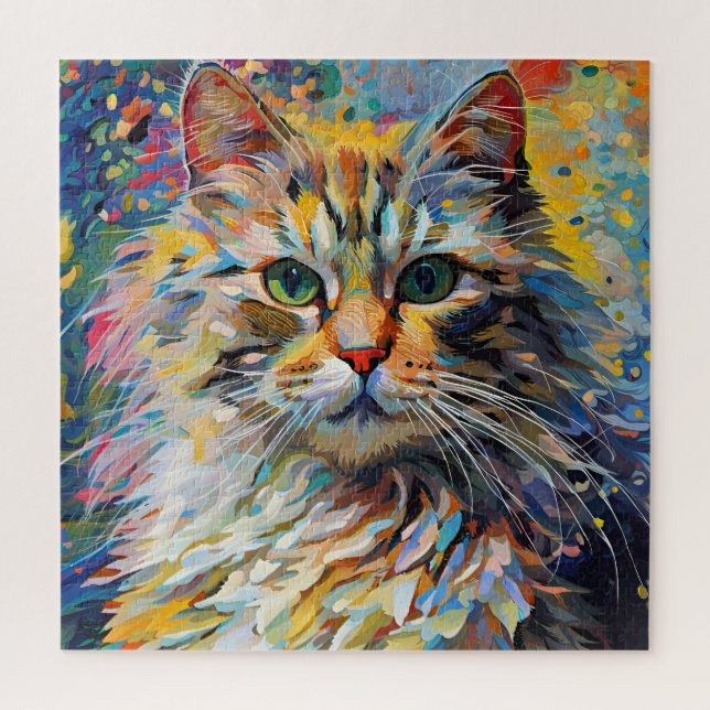 Taffy the Cat Jigsaw Puzzle (Vertical)