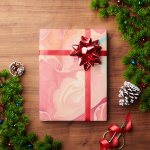 Taffy Watercolor Colourful Personalised Pattern Wrapping Paper