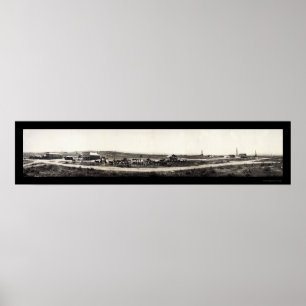 Taft CA Oil Kern Photo 1910 Poster