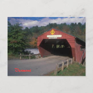 Taftsville Bridge Vermont Postcard