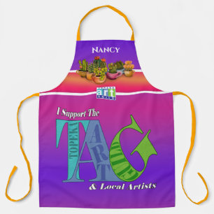 TAG All-Over Print Apron - Nancy