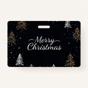 Tag-Christmas ID Badge