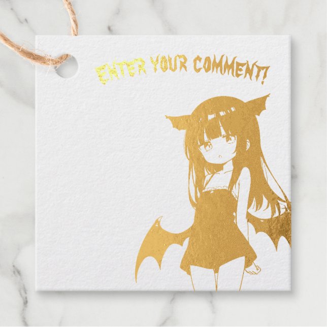 TAG FOR PRESSING RETAINING HALL FOIL (Front)