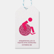 TAG FOR WHEEL CHAIR USER