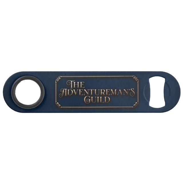 TAG Stainless Steel Bottle Opener (Front (Horizontal))
